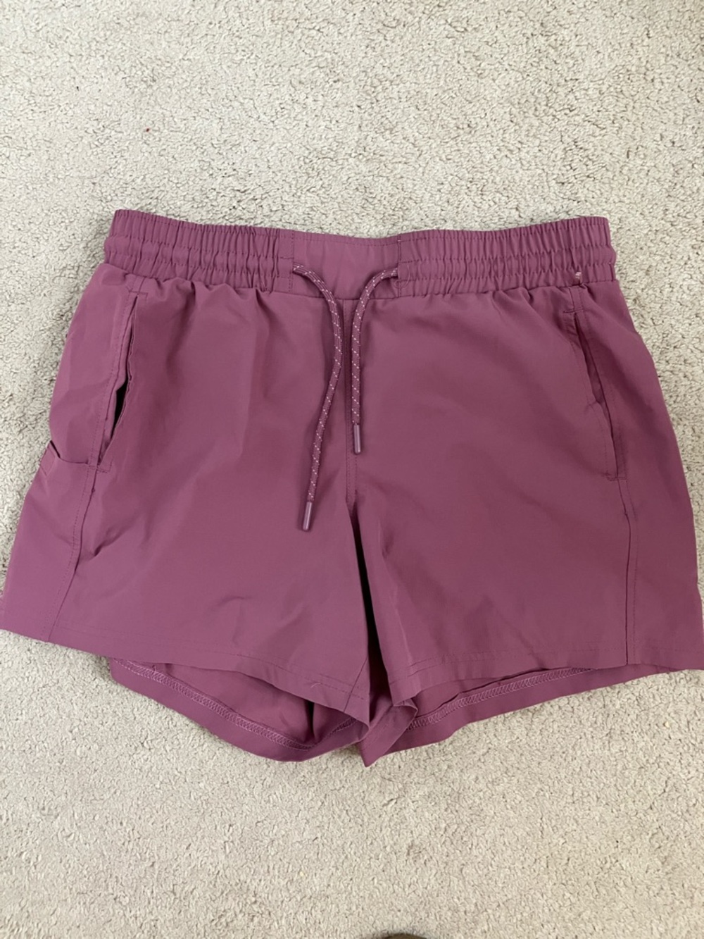 Avalanche Women's Athletic Shorts in Mauve Pink